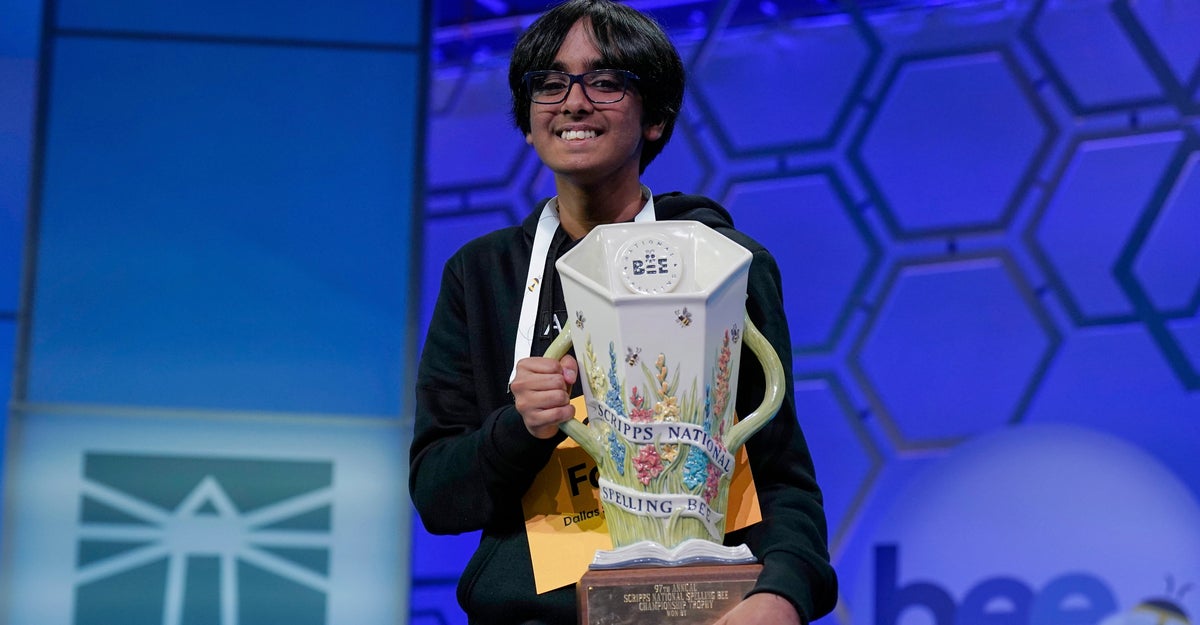 Faizan Zaki Wins 2025 Scripps National Spelling Bee A Year After Finishing Runner-Up
