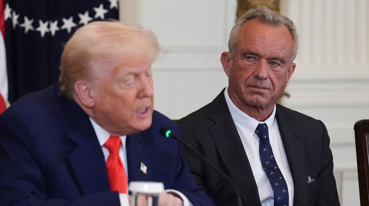 Donald Trump and Robert F. Kennedy Jr.
