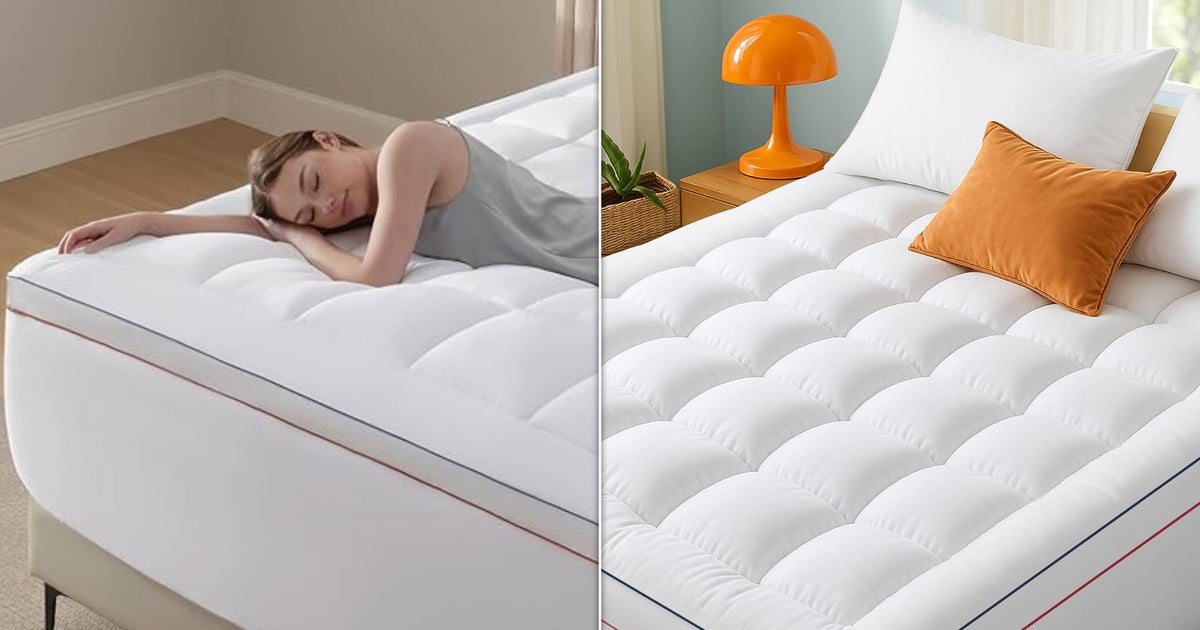 The Mattress Topper Reviewers Say 'Helped Ease Back Pain' Is Finally Under $40