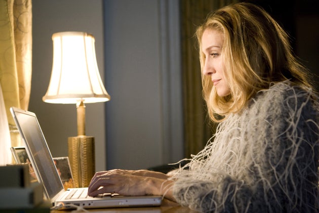 Sarah Jessica Parker as Carrie Bradshaw in the first Sex And The City film