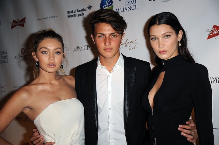 Gigi And Bella Hadid Break Silence On New Half-Sibling Revelation - The Boston Courier 1 Gigi, Anwar and Bella Hadid pictured together on Oct. 8, 2015, in New York City.