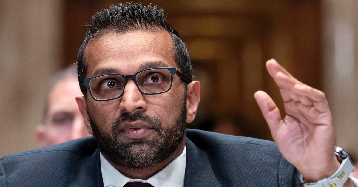 Kash Patel's Excessively Big Chair In Fox News Interview Is Breaking The Internet