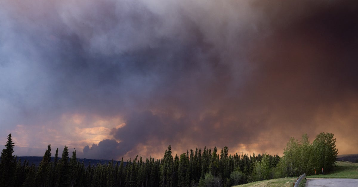 Wildfires Burning Across Central Canada Force Evacuation Orders