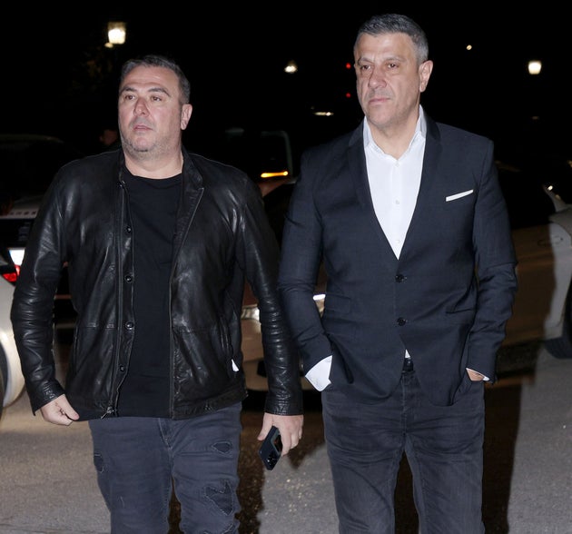 Ο Αντώνης Ρέμος με τον Κώστα Πηλαδάκη.