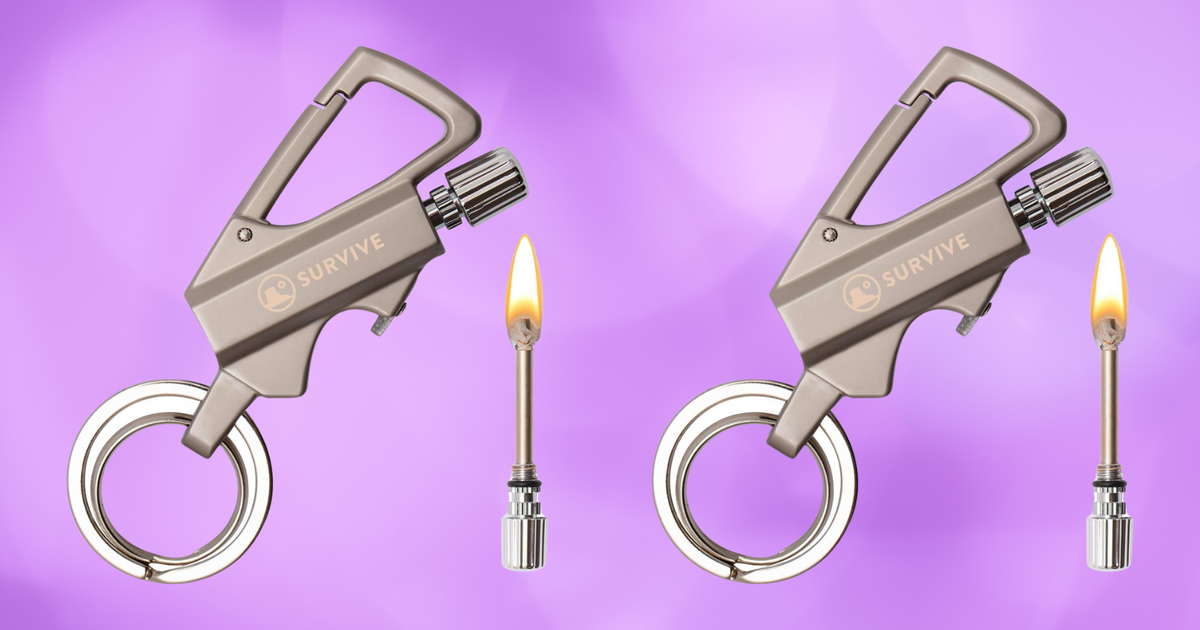 This $18 Keychain Doubles As An Emergency Survival Gadget — And Is The Perfect Gift For Your Favorite Outdoorsy Person