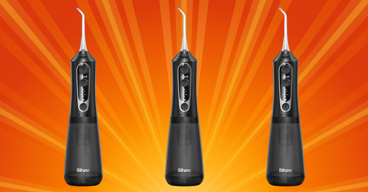 This Discounted Water Flosser Is So Good, Reviewers Say ‘My Dentist May Have To Retire’