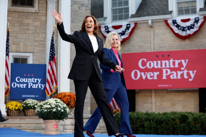 Bernie Sanders Affords Blunt Breakdown Of Why Kamala Harris Misplaced 1 During his interview, Sanders wondered why candidate Harris "spent more time with Liz Cheney almost than with anybody else" during her campaign. The two are seen here in Ripon, Wisconsin, last October.