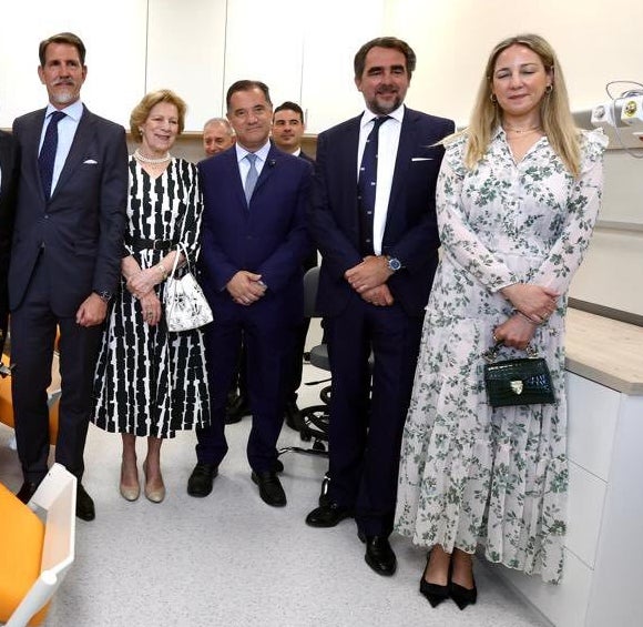 Παύλος Ντε Γκρες, Άννα Μαρία, Άδωνις Γεωργιάδιης, Νικόλαος Ντε Γκρες, Θεοδώρα Ντε Γκρες.