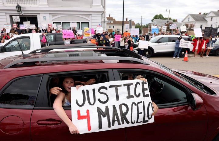The 18-year-old was detained by ICE on his way to volleyball practice.