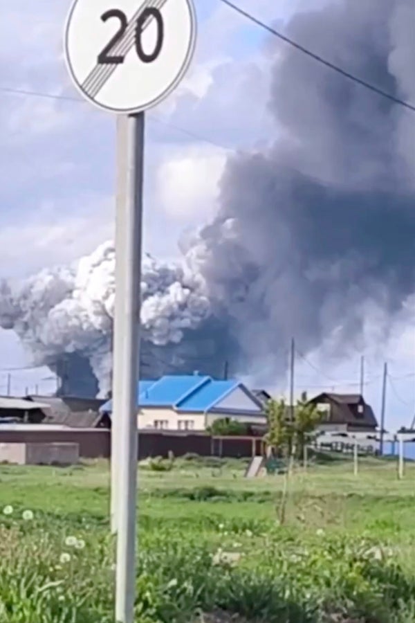 Russia Bombers Hit