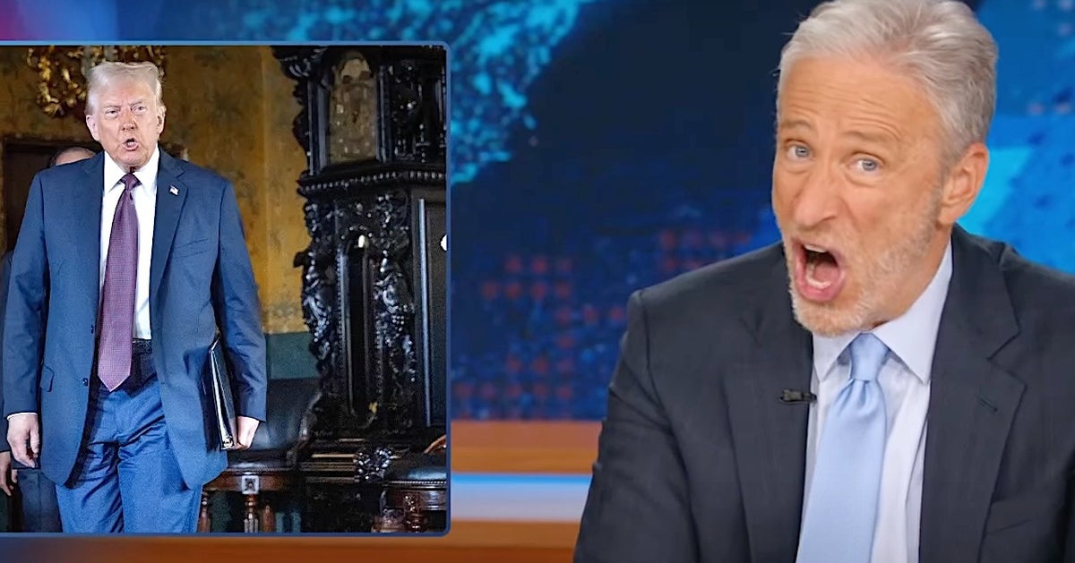 Jon Stewart Nails 1 Problem With 'New Crazy Thing' Trump Just Pulled 'Out Of His Ass'