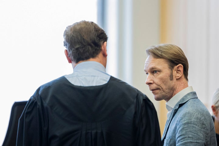 Christian Brueckner has been named a prime suspect in the toddler's disappearance. He's seen during his 2024 trial on five unrelated sex crimes in northern Germany.