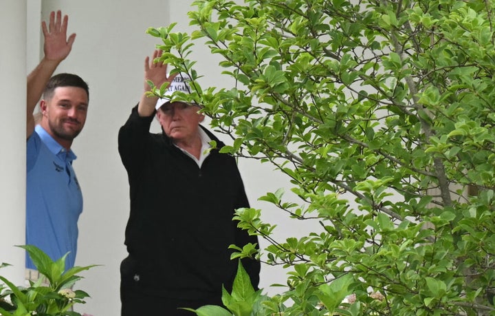 DeChambeau and Trump make their way Sunday to the Oval Office.