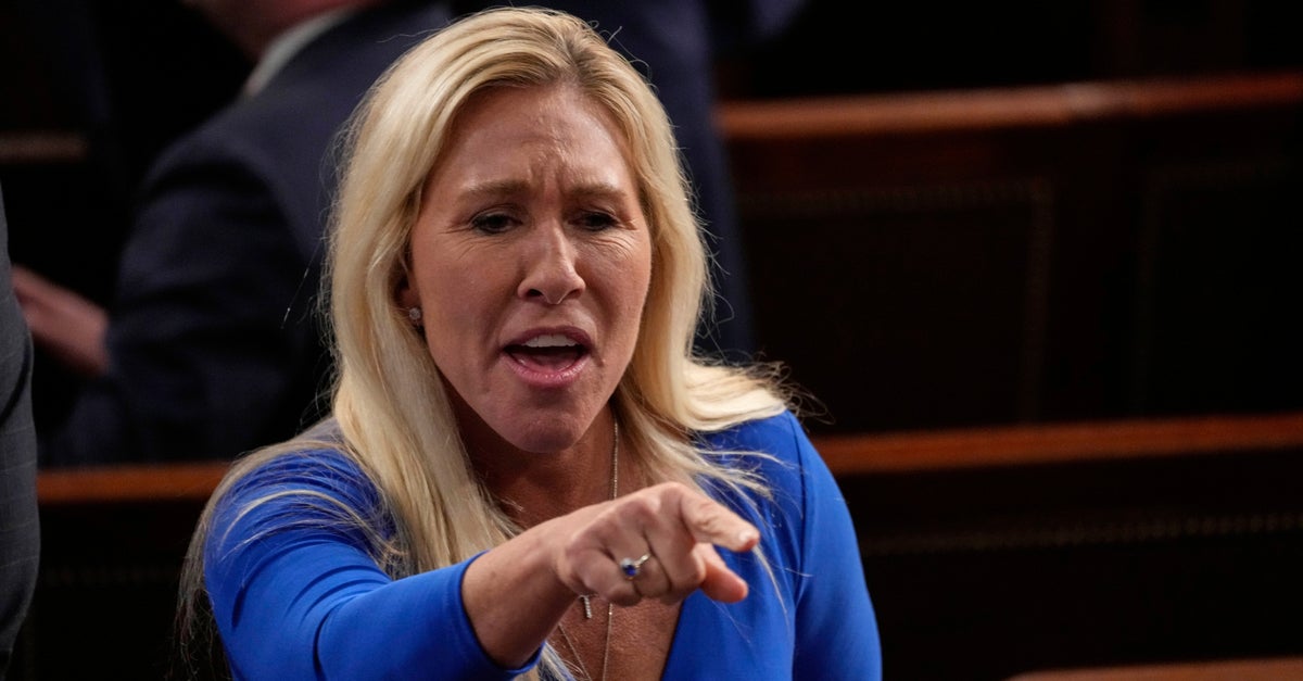Marjorie Taylor Greene Freaks Out After She Finally Reads Bill She Voted For