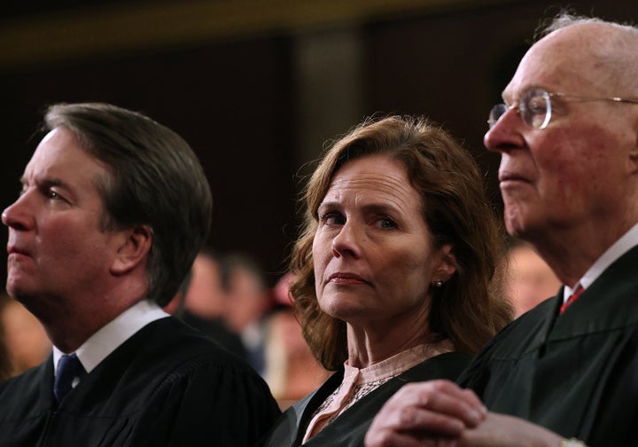 Some in Trump's orbit are mad that Supreme Court Justice Amy Coney Barrett, who was appointed by Trump, hasn't been sufficiently loyal to him.