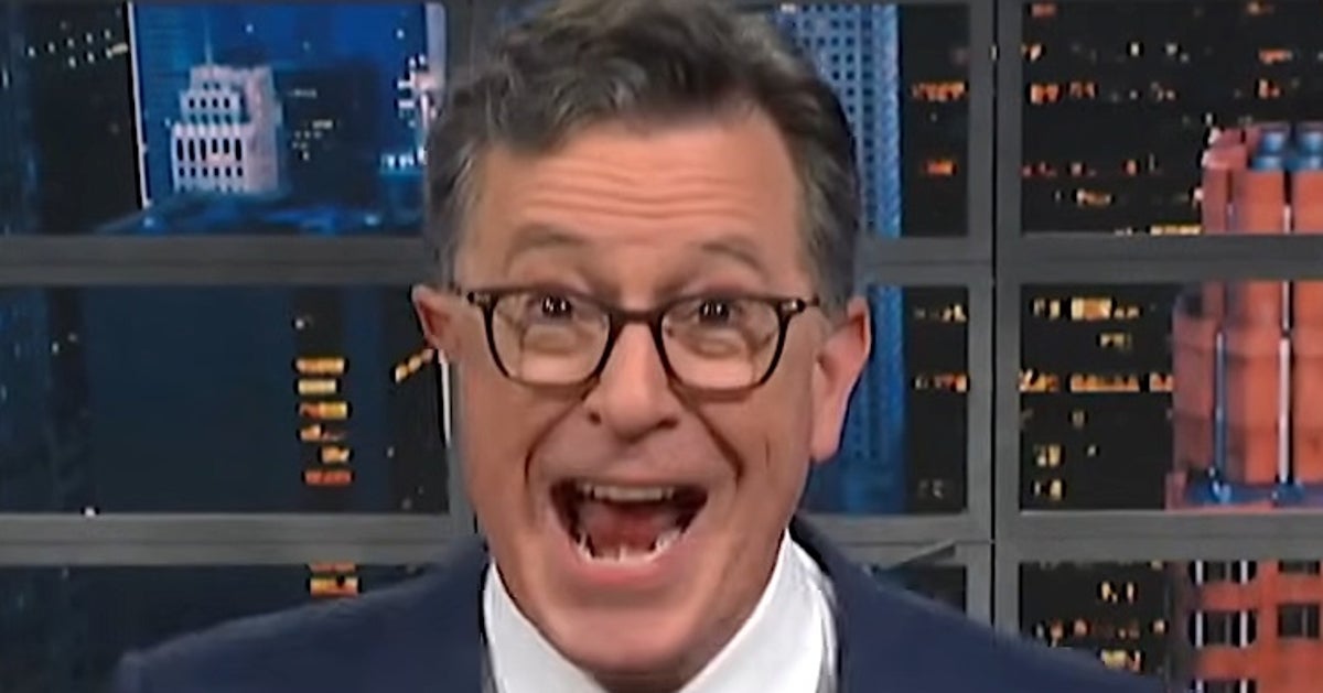 Stephen Colbert Reveals 'Appalling' Habit Even Trump's Own Aides Are Struggling With