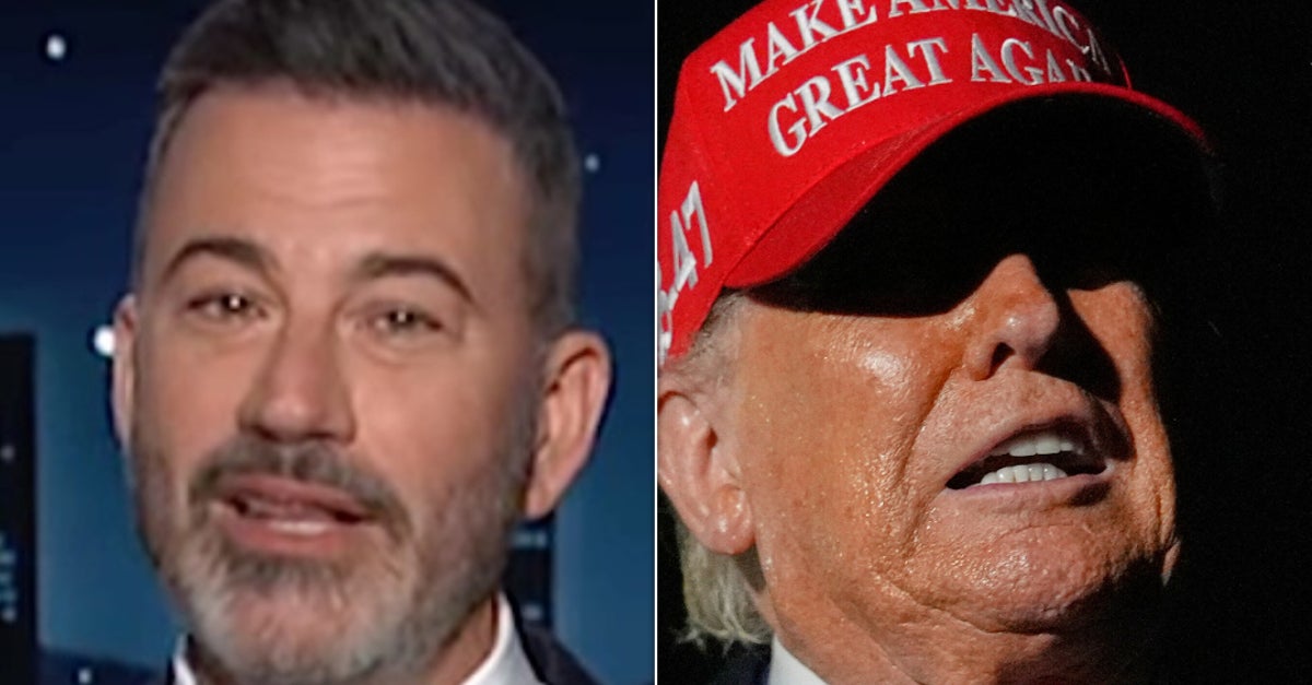 'Better Change The Locks': Jimmy Kimmel Gives Trump A Warning About His New Enemy