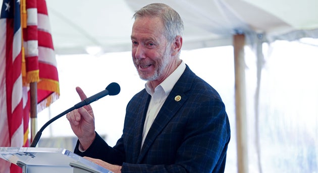 Rep. Stephen Lynch of Massachusetts, seen above in April, is pushing President Donald Trump on whether Elon Musk was using drugs while working in the White House.