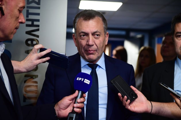 ΣΥΝΑΝΤΗΣΗ ΤΟΥ ΥΦΥΠΟΥΡΓΟΥ ΑΘΛΗΤΙΣΜΟΥ ΓΙΑΝΝΗ ΒΡΟΥΤΣΗ ΜΕ ΤΟΥΣ ΙΔΙΟΚΤΗΤΕΣ ΤΩΝ ΚΑΕ ΠΑΝΑΘΗΝΑΙΚΟΣ ΚΑΙ ΟΛΥΜΠΙΑΚΟΣ (KLODIAN LATO / EUROKINISSI)