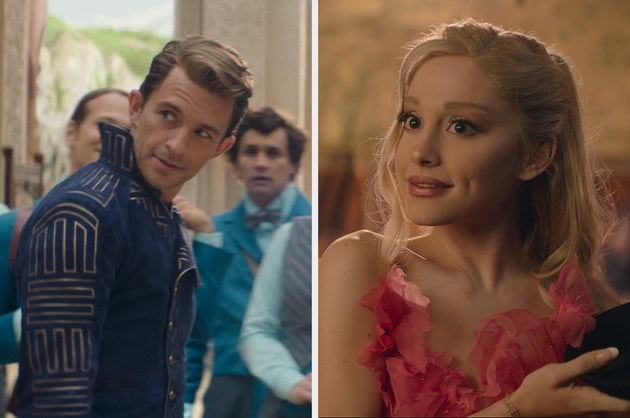 Jonathan Bailey dan Ariana Grande di Wicked