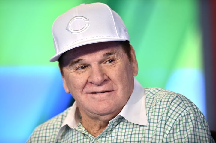President Donald Trump helped push for Pete Rose, here in 2019, to be posthumously unbanned from baseball, according to MLB Commissioner Rob Manfred.