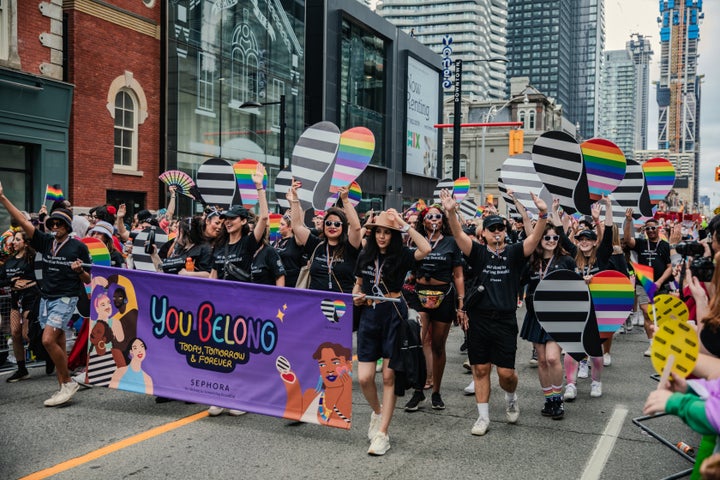 プライド・トロントのパレード(2024年6月30日)