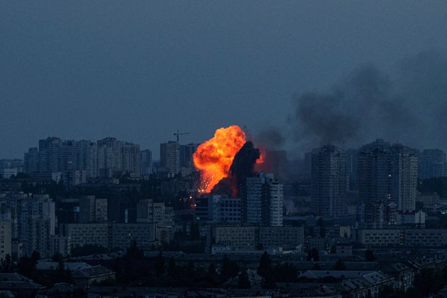 Ρωσικοί βομβαρδισμοί στο Κίεβο τη νύχτα της 5ης προς 6η Ιουνίου 2025