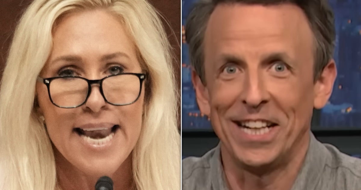 Marjorie Taylor Greenes „Lektion für uns alle“ macht Seth Meyers völlig ...