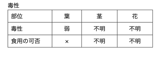 アジサイの毒性