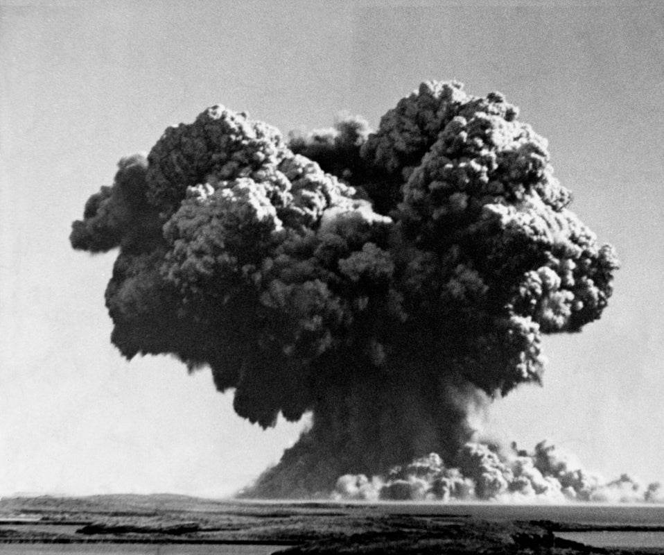 Britain's First Test Of An Atomic Bomb