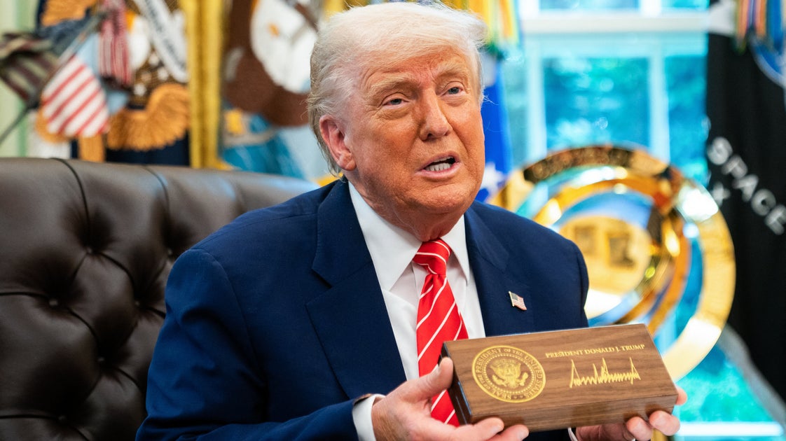 Trump Wants Everyone To Know He's Building A Big, Beautiful Ballroom