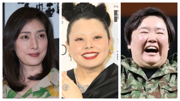 天海祐希さん、渡辺直美さん、やす子さん