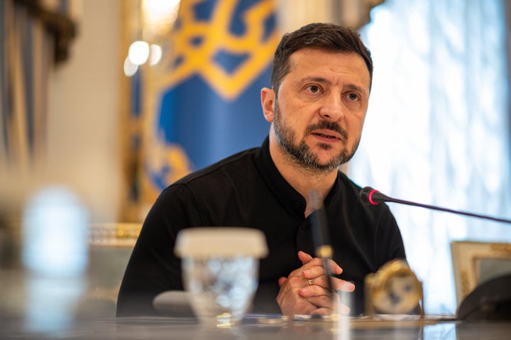 Zelenskyy rejects Trump 1 The Ukrainian president, Volodymyr Zelenskyy, rejected the idea of President Donald Trump that Russia and Ukraine were like two children fighting in a recreation courtyard.