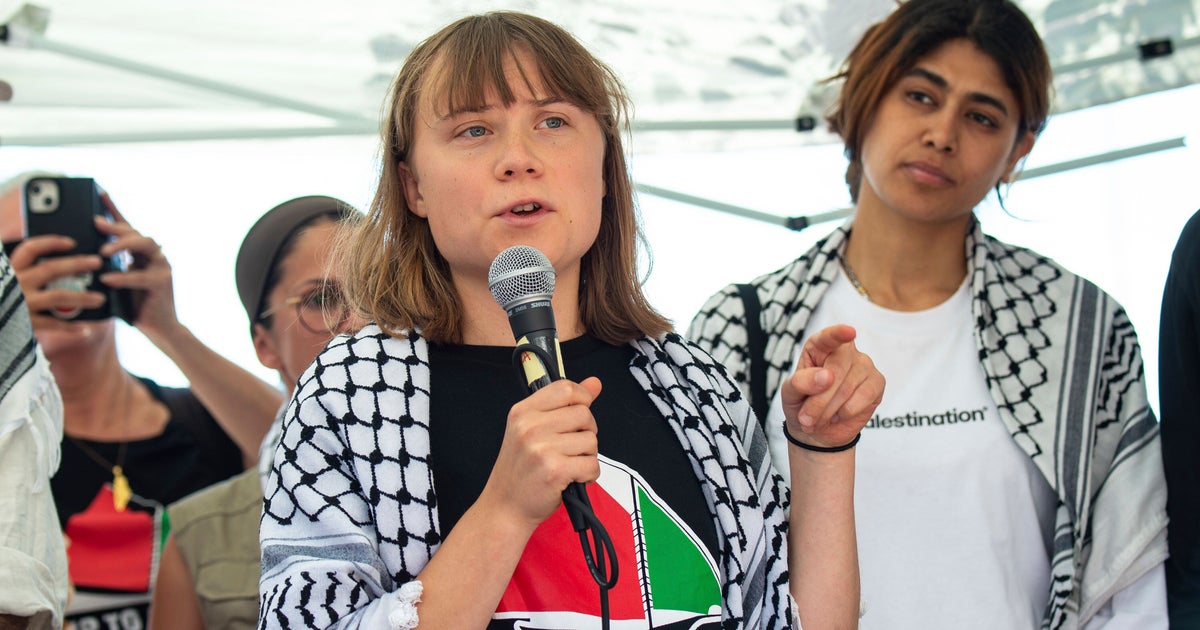 Israel Vows To Prevent An Aid Boat Carrying Greta Thunberg And Other Activists From Reaching Gaza