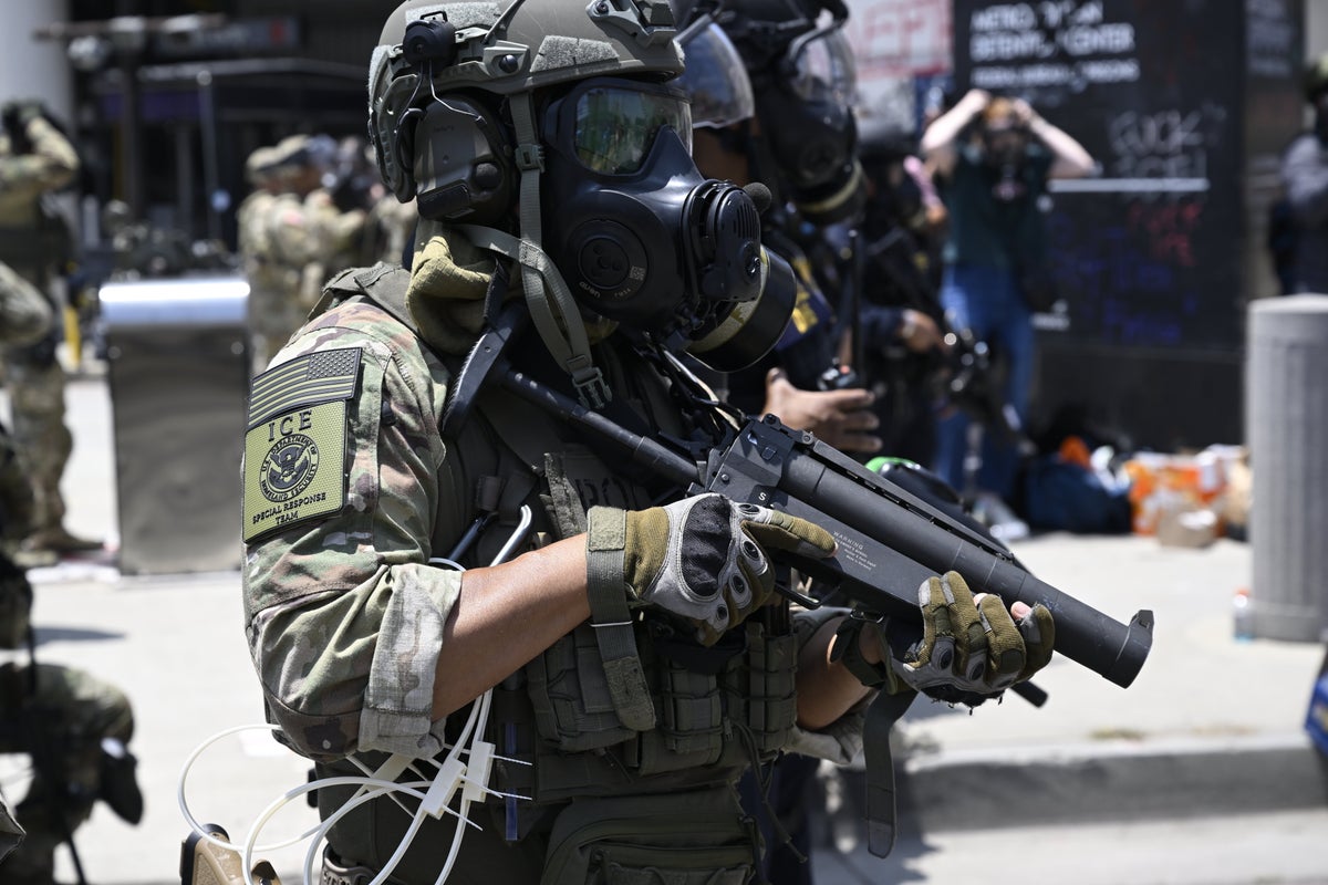 National Guard in Los Angeles amid protests over ICE raids