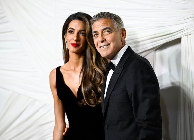 Amal and George Clooney at The Albies in September 2024