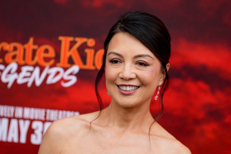 Ming-Na Wen at Sony's "Karate Kid: Legends" world premiere held at SVA Theatre on May 27, 2025, in New York.