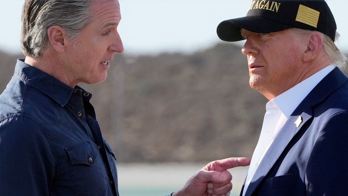 After Calling For Newsom’s Arrest, Trump Can’t Say What Law He Broke