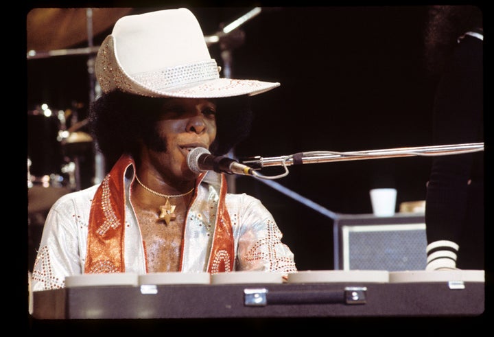 The group released five top 10 singles, three of them hitting No. 1, and three million-selling albums: “Stand!”, “There’s a Riot Goin’ On” and “Greatest Hits.”