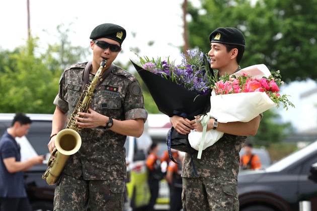 BTSのRMさん、Vさん