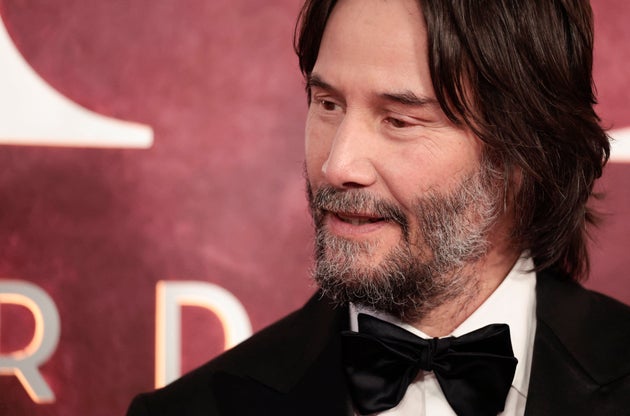 第78回トニー賞授賞式に出席した俳優のキアヌ・リーブスさん（2025年6月8日)