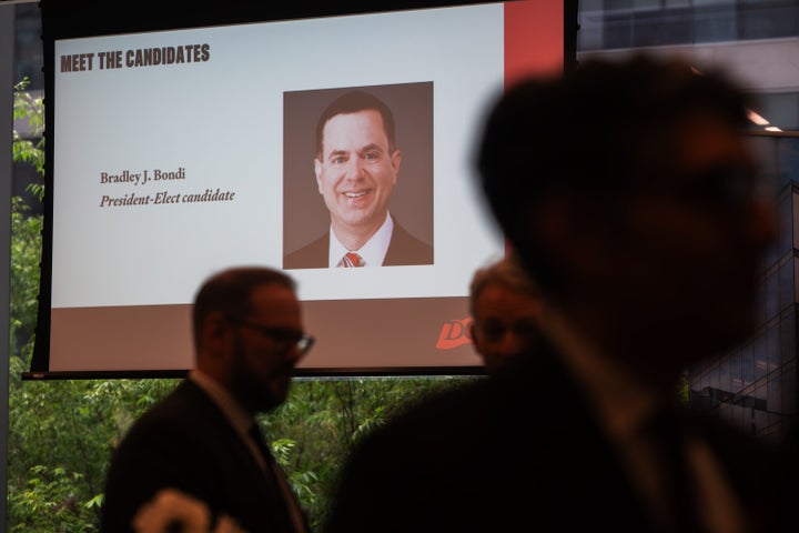 Brad Bondi's D.C. Bar candidacy ended in a resounding defeat.