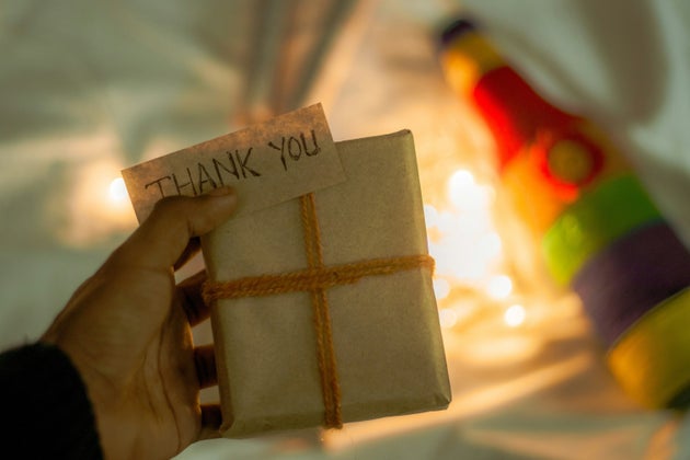 Person with a gift