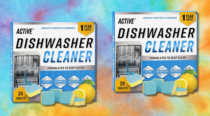 The Active dishwasher cleaning tablets promise to nix smells and grime, get a set on sale. 