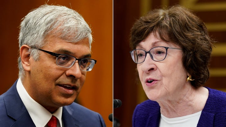 NIH director struggles to defend his own plan to reduce $ 18 billion in medical research 1 Senator Susan Collins (R-MAINE), president of the Senate Assignments Committee, said the radical cutting levels that the Trump administration proposes in NIH's budget for next year is