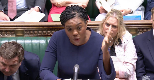 Kemi Badenoch claimed she was getting better every week at PMQs
