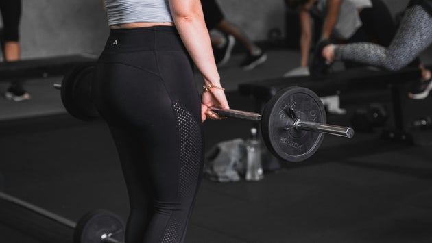 Woman in gym