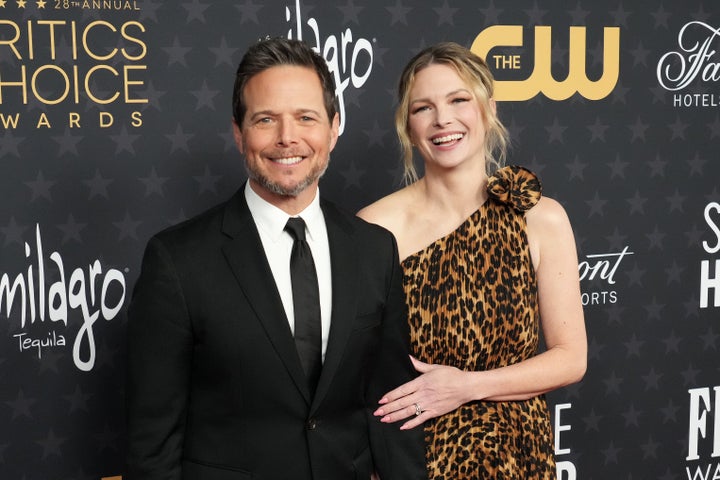 Scott Wolf and Kelley Wolf, pictured at an awards show in 2023, are moving on from their 21-year marriage.