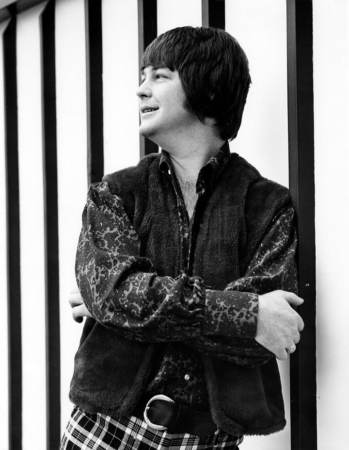 Brian Wilson of the Beach Boys poses for a portrait circa 1967. 