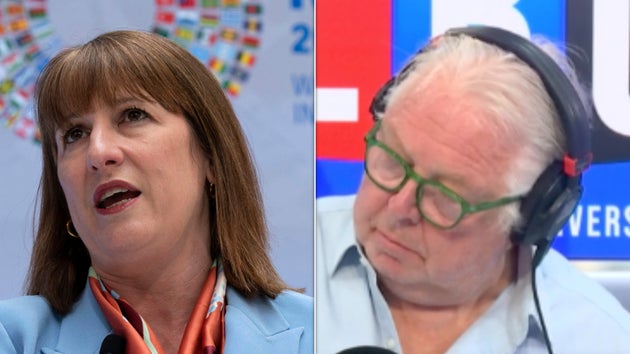 Rachel Reeves and Nick Ferrari